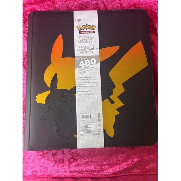 Pokemon Ultra Pro Pikachu Mappe 480kort