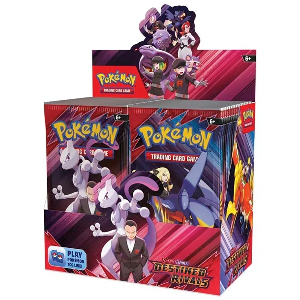 Pokemon Destined Rivals boster pack