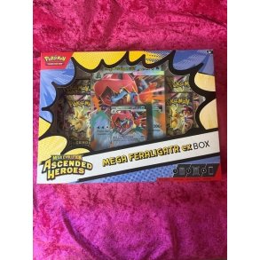 Pokemon Ascended Heroes Mega Feraligatr EX Box  