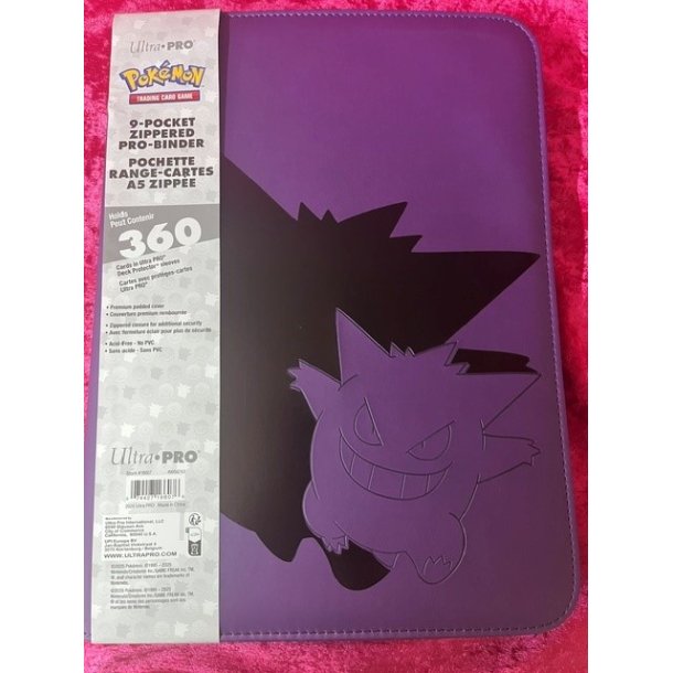 Pokemon Ultra Pro Gengarmappe 360kort