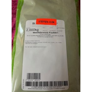 Westfalen Stolz krydderi 2,0kg
