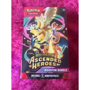 Pokemon Ascended Heroes Bundle  MAX 3STK. PR/HUS STAND