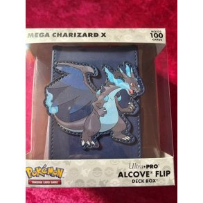 Pokemon Deck Box Flip Mega Charizard 