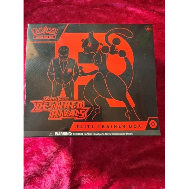 Pokemon Elite Trainer box Destined Rivals  MAX 2STK PR/HUS STAND