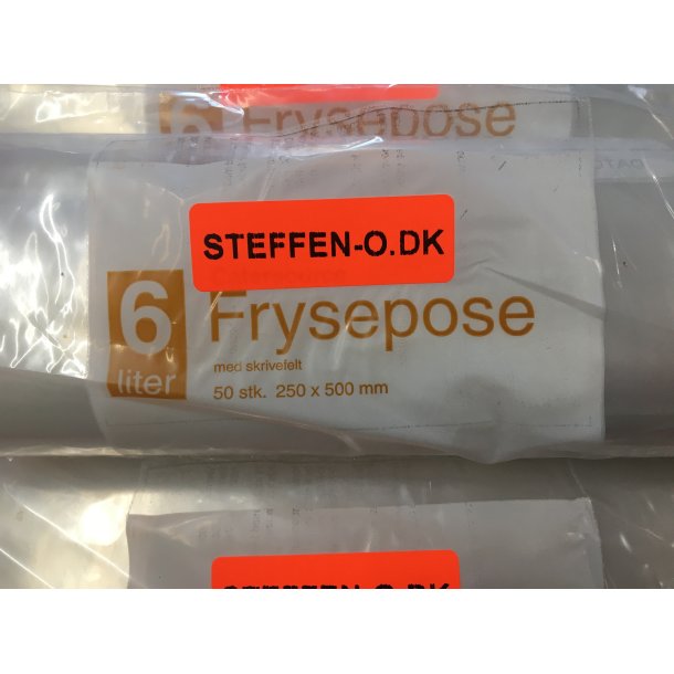 Fryseposer 6,0Ltr Ruller (50Stk)
