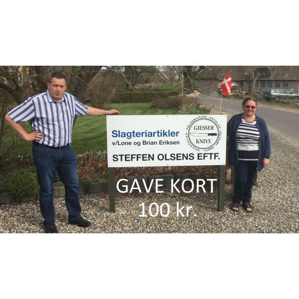 GAVEKORT  100KR