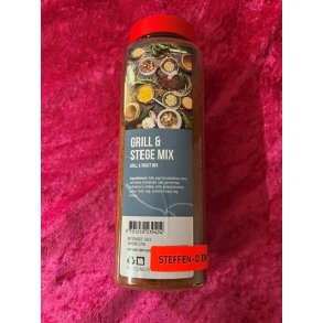 Grill Stege krydderi d�se 750gr
