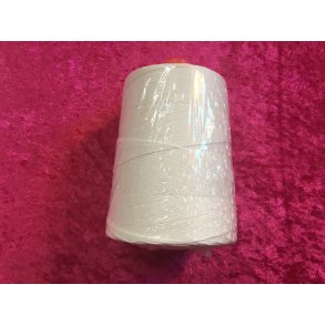 Hvid Snrre Garn 1kegle (250Gr)