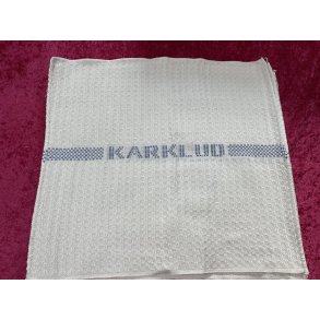 Karklud Hvid vvet 40/40