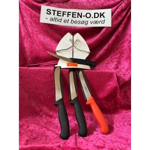 Kniv Pakke (4 knive + Egostl p fod)