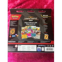 Pokemon League Battle Deck Mega Lucario EX