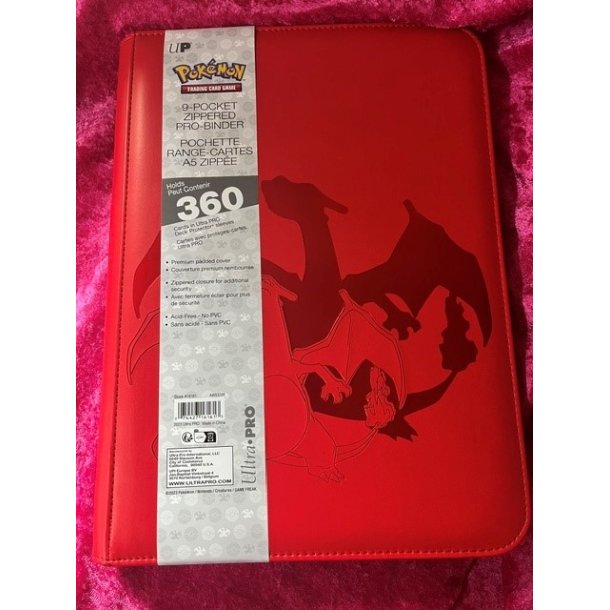Pokemon Ultra Pro Charizard Mappe 360kort