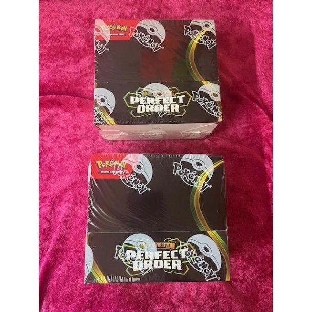 Pokemon Perfect Order Booster box 2stk  FORUD BESTILLING