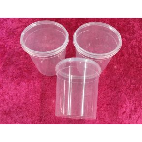 Plastbger 1100ml med tt sluttet lg 10stk