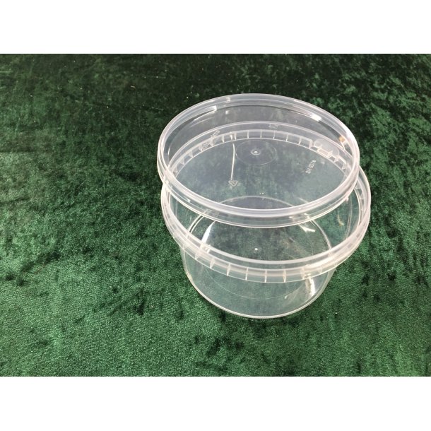 Plastbger 550ml med tt sluttet lg 10Stk