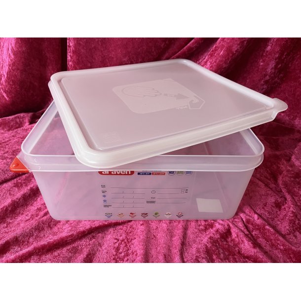 Plastik box med lg 2/3G/N 32,5*35,4*15 cm
