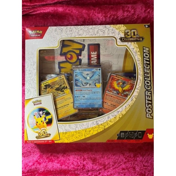 Pokemon Poster Collection 30�rs (Max 3stk. pr/husstand)