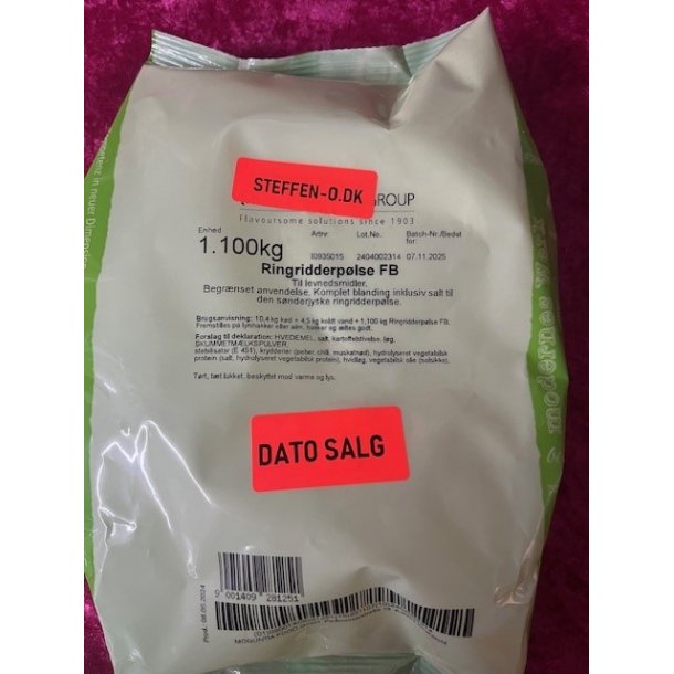 Ringridder 1,0kg" FB"  DATO VARER 7/11-2025