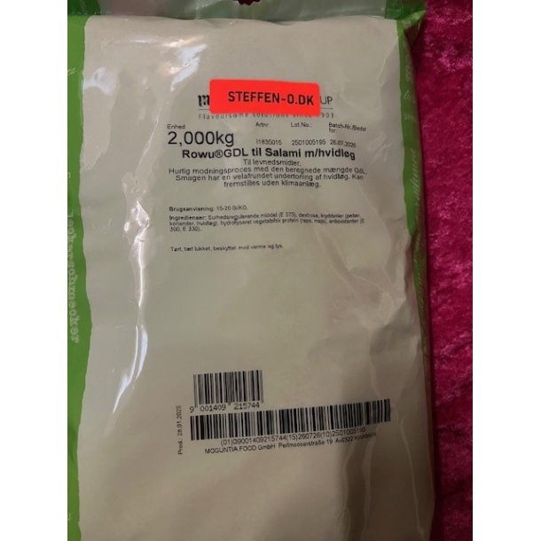 Rowu Gdl til salami M/hvidlg