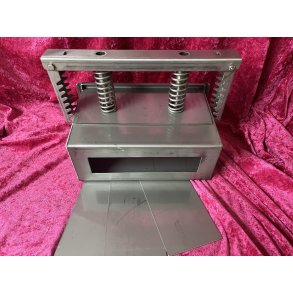 Rulleplse form Rustfri Kraftig model M/hul i bund TILBUD