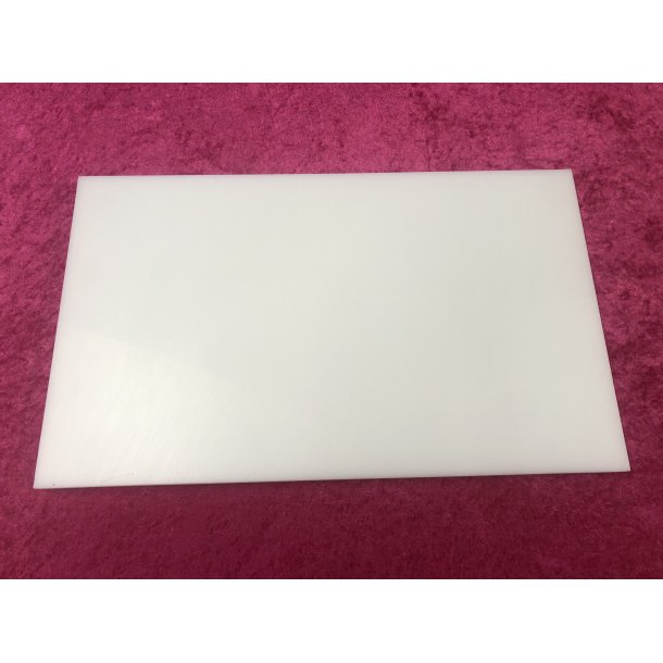Skrebrt Polyd Hvid 50*30*2