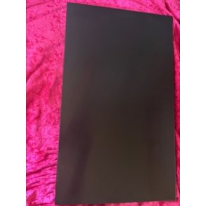 Skrebrt Polyd Sort 50*30*2