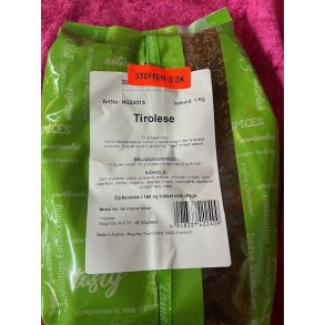 Tirolese Krydderi  1,0Kg