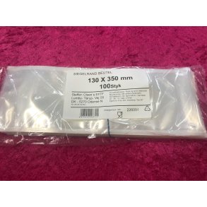 Vakuumposer Glatte  130/350   100stk