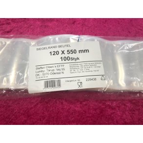 Vakuumposer Glatte 120/550 100stk