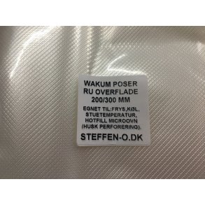 Vakuumpose 200/300 Riflede 100stk.